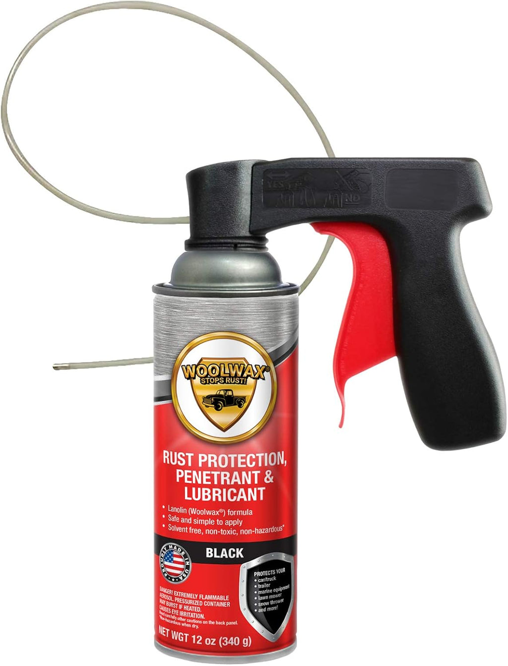 12 Spray Can Undercoating Kit Black I844059