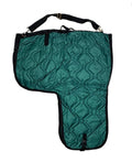 Large Green Poly Fill Saddle Carrier Bag A22283