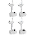 Portable Hand Wash Sink Stand 4 Pack A39660