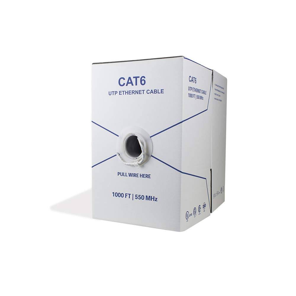 Cat6 Riser 1000ft 23AWG Bare Copper UTP F67573