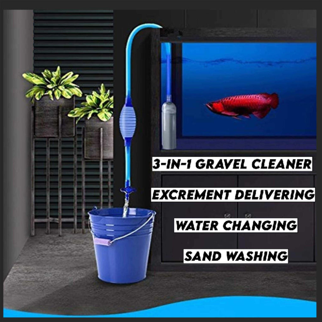 Aquarium Fish Tank Gravel Vacuum Cleaner Z496724