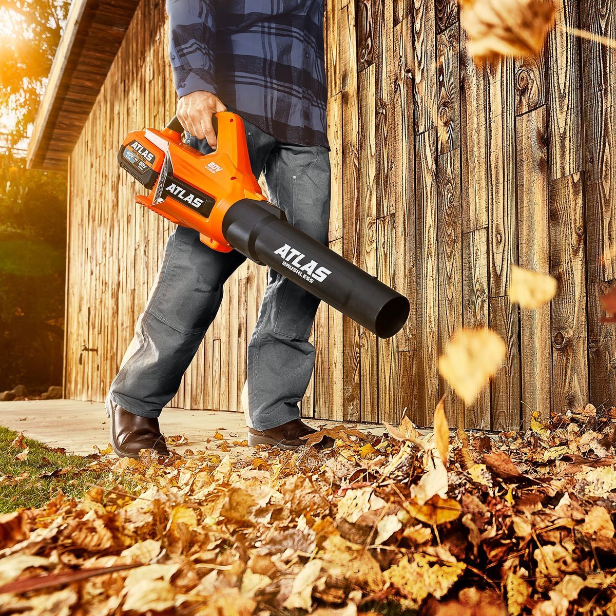 80V Brushless Cordless 150 MPH/605 CFM Blower J571