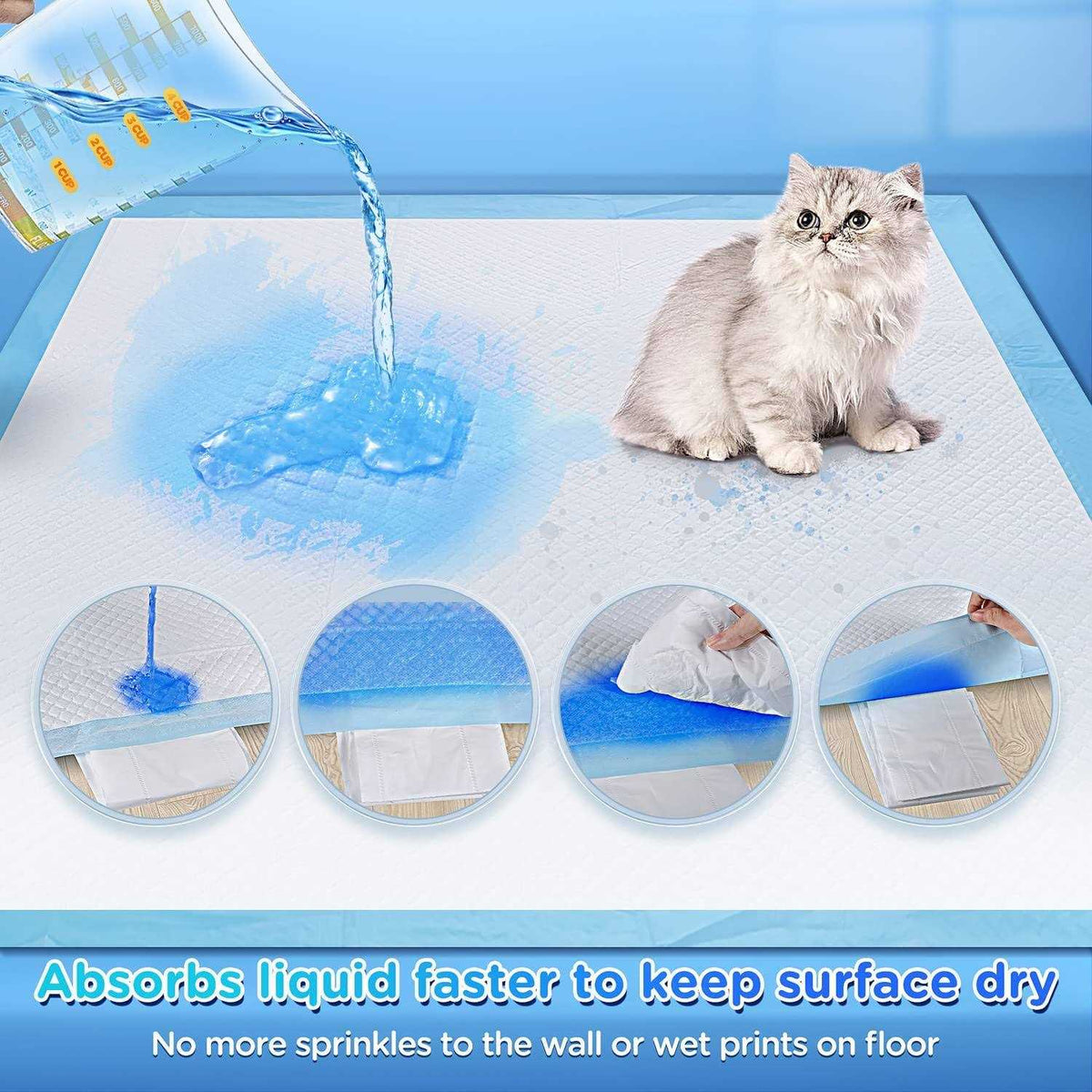 Extra Large Quick Dry Dog Pee Pads D272501