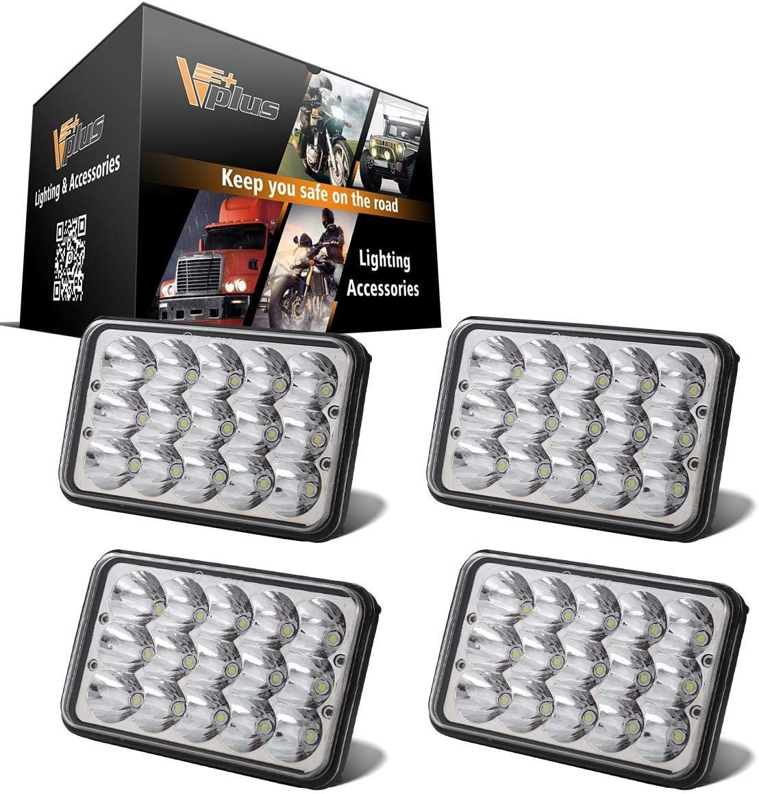 4x6 LED Sealed Beam Headlight Conversion Kit U38963