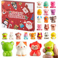 Christmas Advent Calendar with 24 Fidget Mochi Squishies Toys F9515