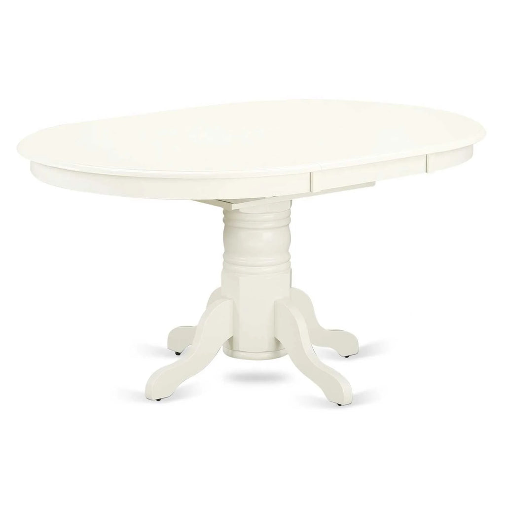 5 Piece Oval Dining Table and 4 Upholstered Chairs Y1346
