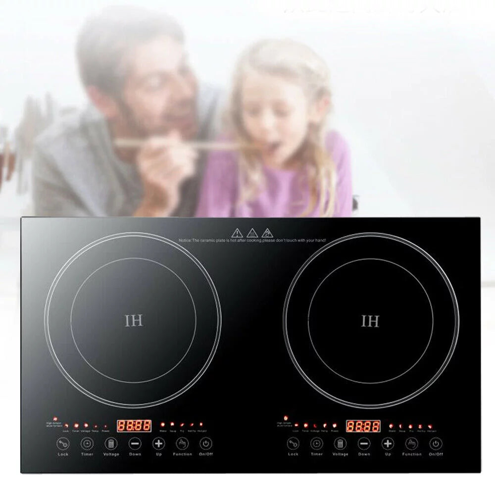 2400W Double Induction Cooktop N3950