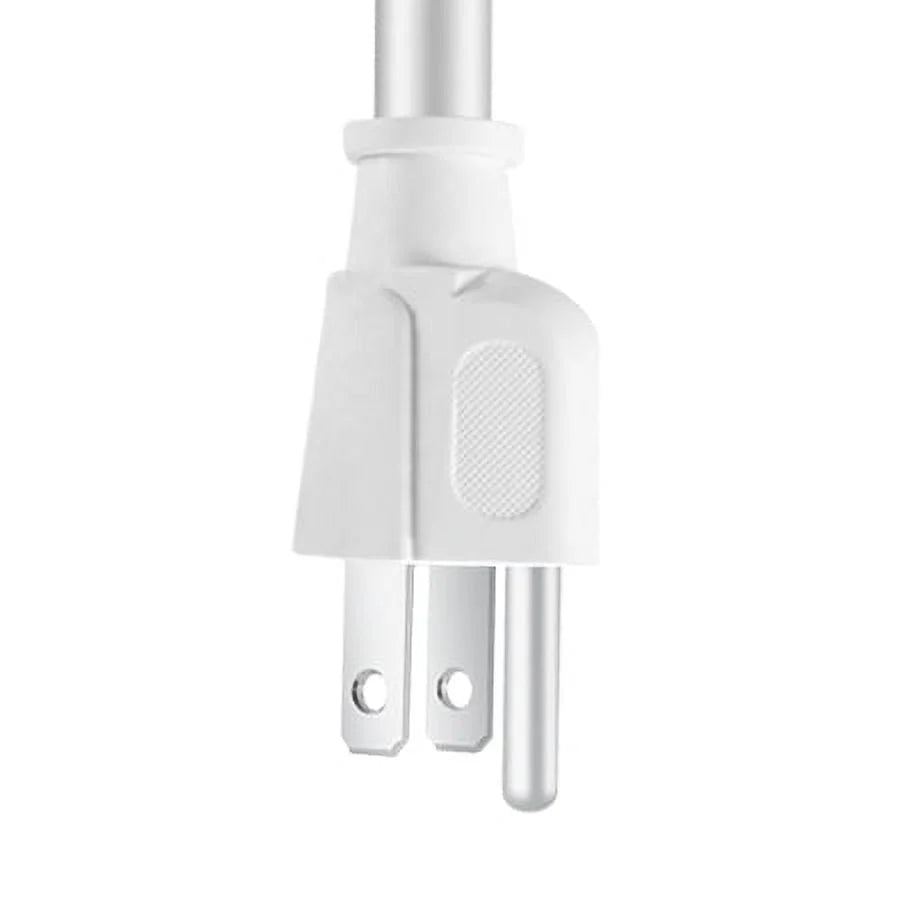 6 Outlet Power Strip with 2.5 ft Cord, White F807