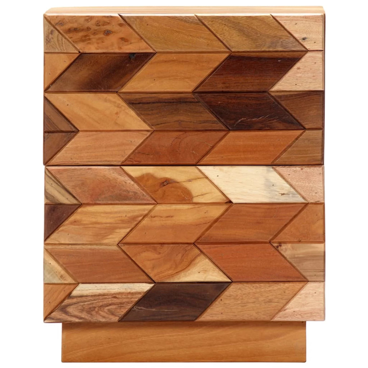Bedside Cabinet Solid Reclaimed Wood J125843