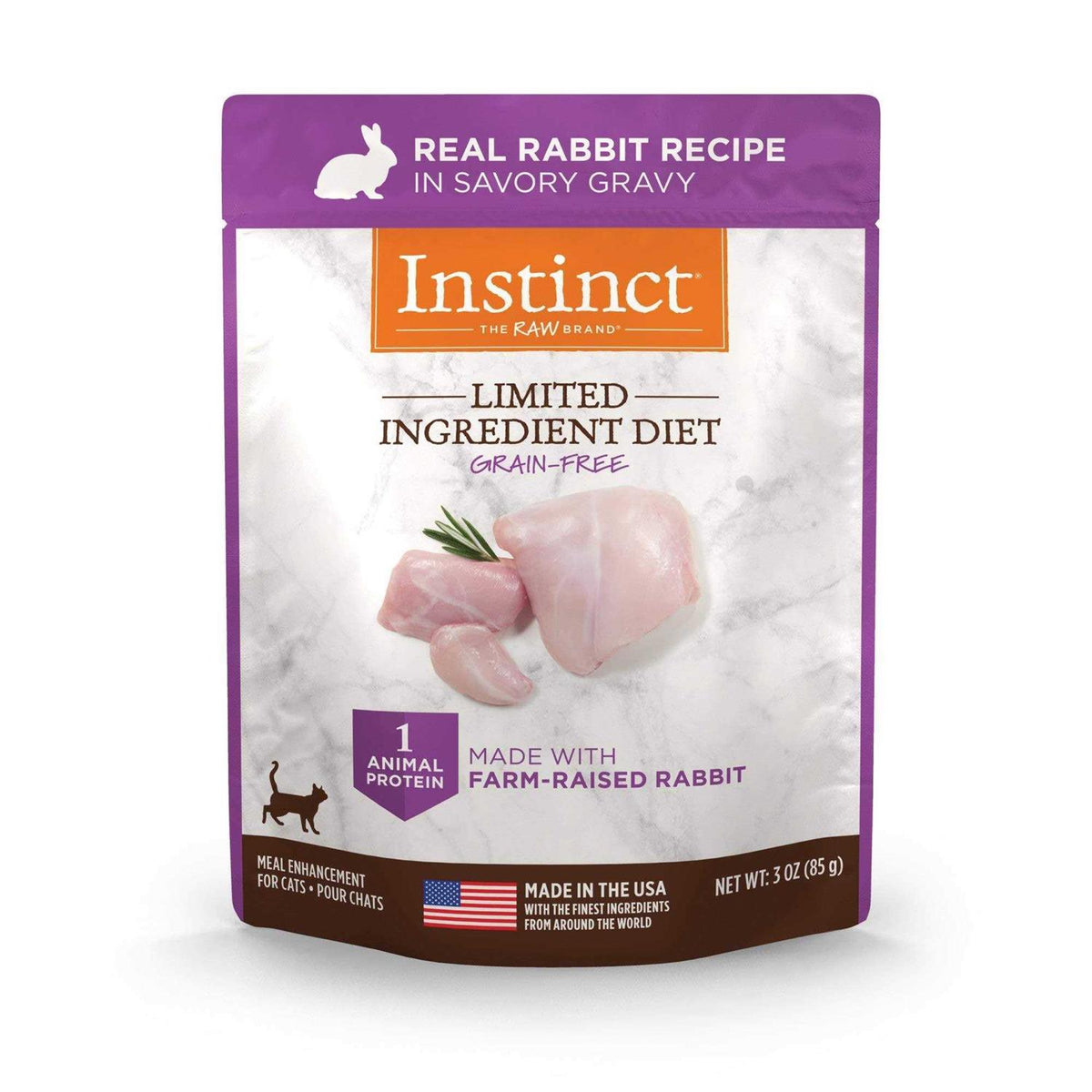 Grain Free Rabbit Recipe Wet Cat Food Pouches M666707