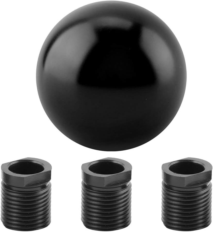 Universal Manual Gear Shift Knob Round Ball Shape Pack of 2 C654122