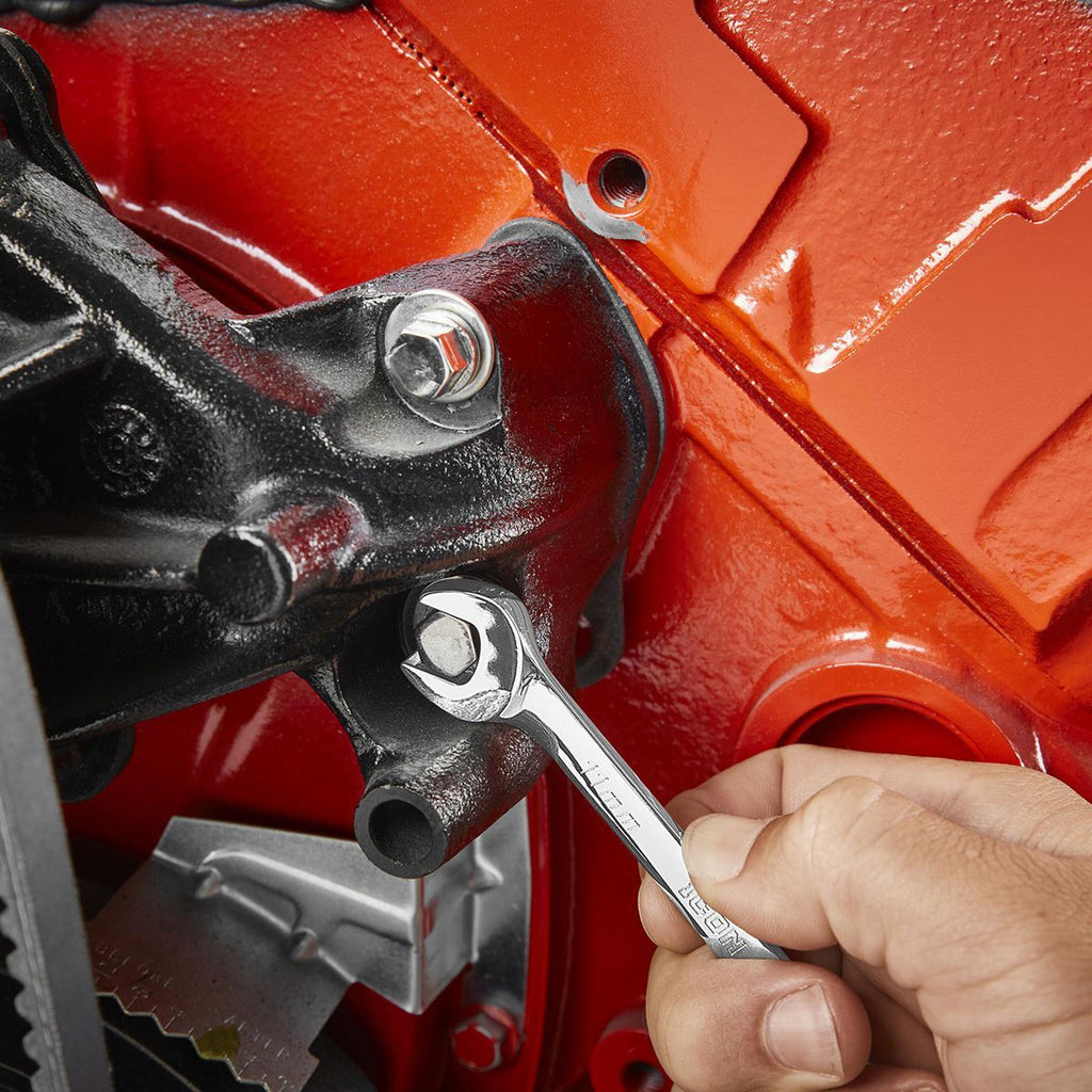 Metric Angled Open-End Wrench Set, 8-Piece S60473