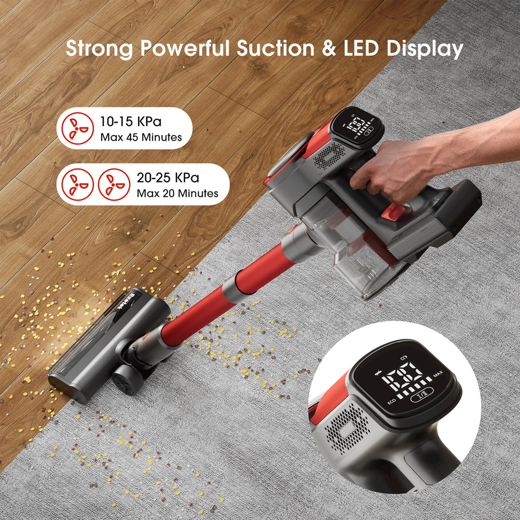 5 in 1 Cordless Stick Vacuum Cleaner with LED Display S5835
