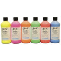 Assorted Neon Acrylic Paint Set, 1 Pint, Set of 6 Y8949
