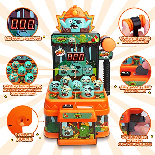 Arcade Whack Game Mole Mini Electronic Hammering Pounding Toy V962874