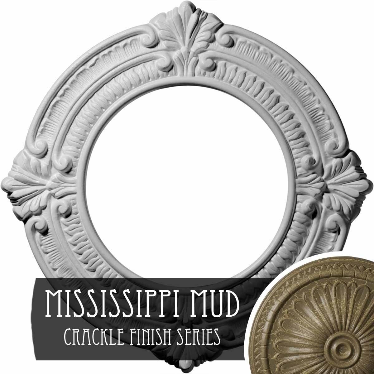 Hand-Painted Ceiling Medallion F430534