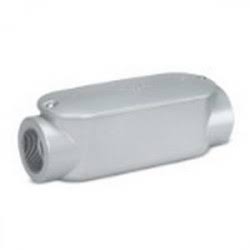 3-1/2 inch Threaded Die-Cast Aluminum Conduit Body with Cover U836691