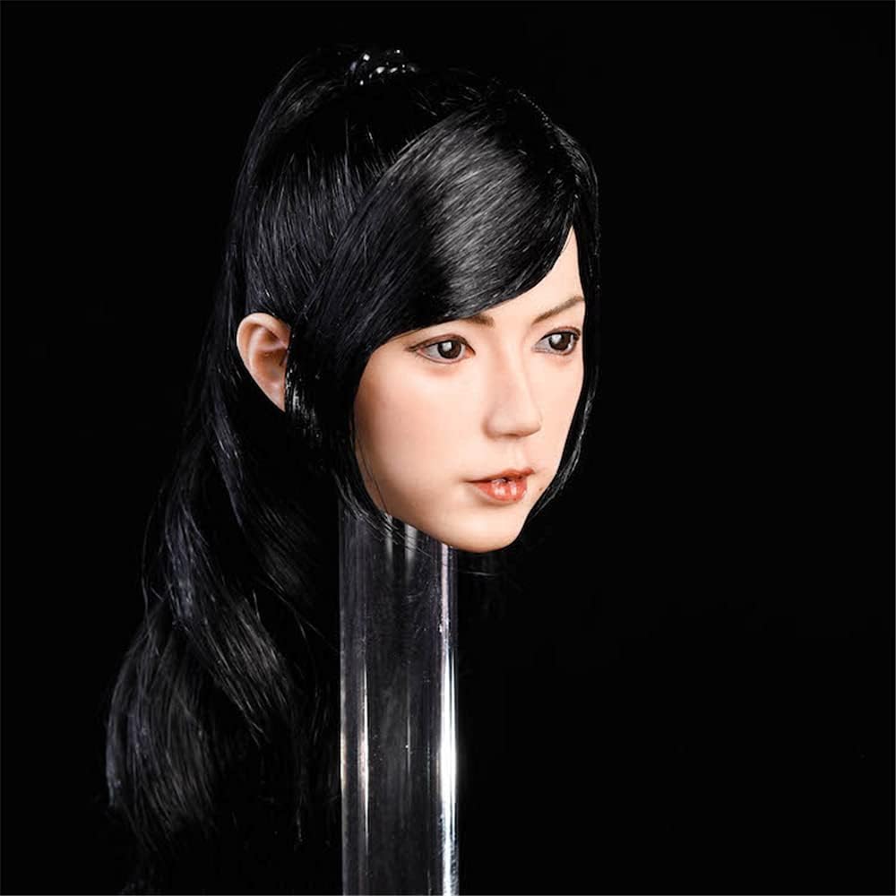1/6 Scale Female Figure Head Sculpt for 12 Inch Action Figure P296982