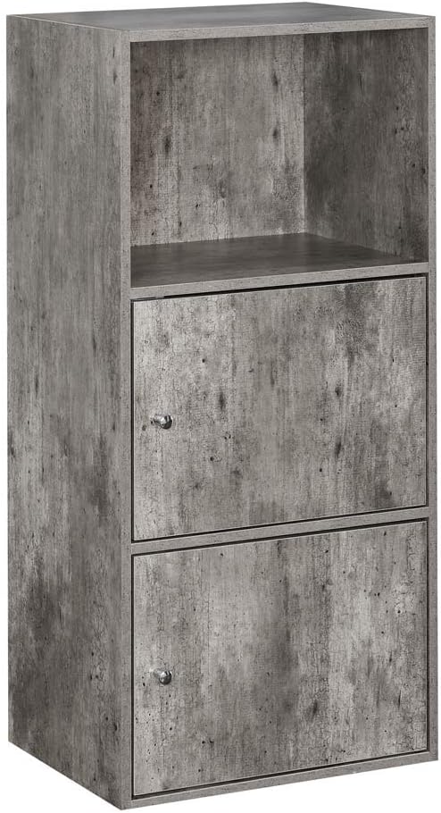 Black 2 Door Cabinet C618