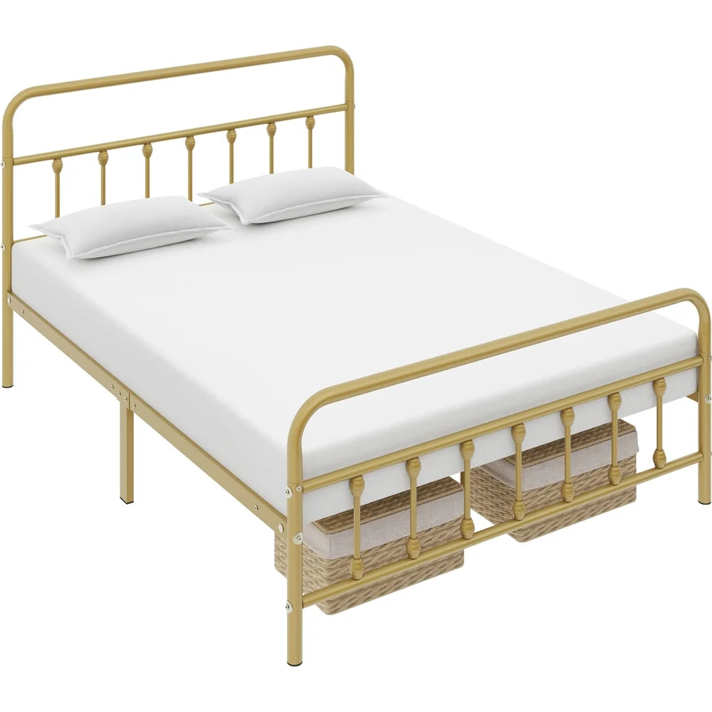 Queen Bed with High Headboard Q983