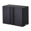 Black 24-Gauge Steel Wall Mounted Garage Cabinet H687351