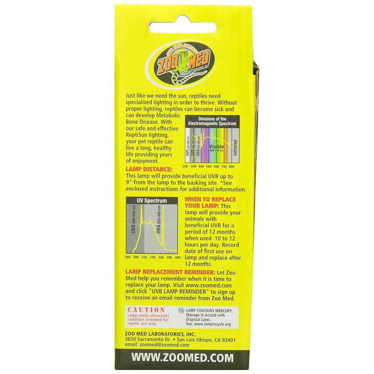 10.0 Mini Compact Fluorescent UVB Bulb K20616