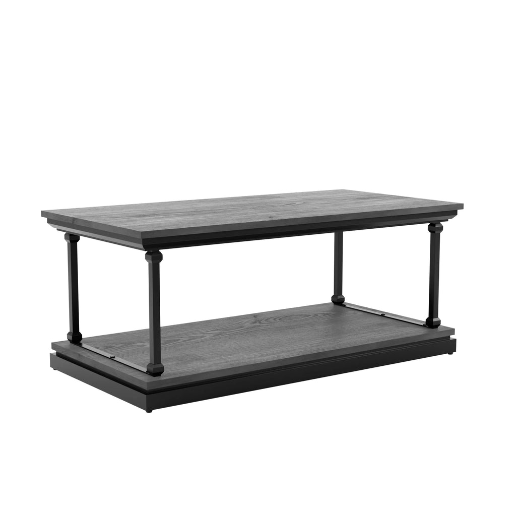 3-Piece Antique Gray Coffee Table Set G842