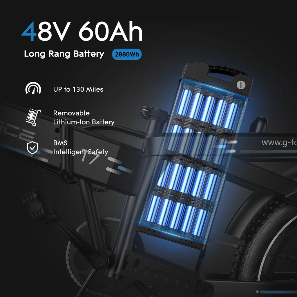 20 x 4 Fat Tire 750W Electric Bike R533