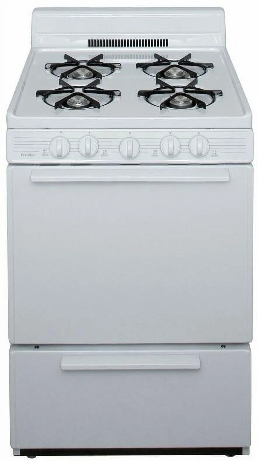 24" Free Standing Gas Range White Q44185