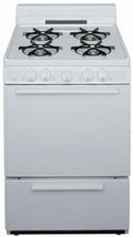 24" Free Standing Gas Range White Q44185