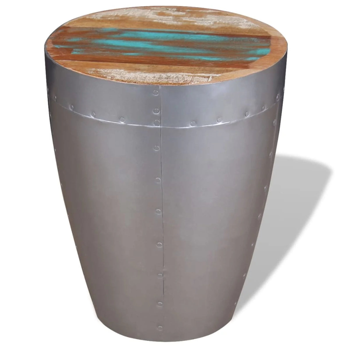 Solid Reclaimed Wood Stool L818306