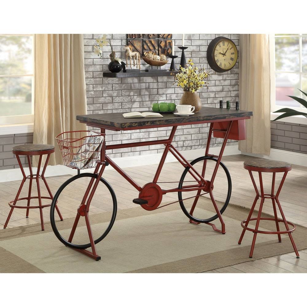 Black Industrial Vintage Bar Stool A8264