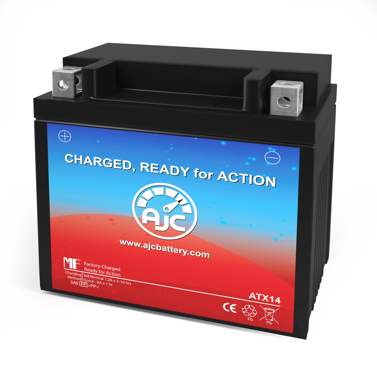 12V ATV Replacement Battery D94442