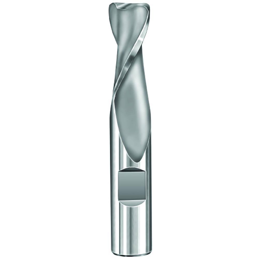 1 in Dia. 2 Flute Carbide End Mill S8375