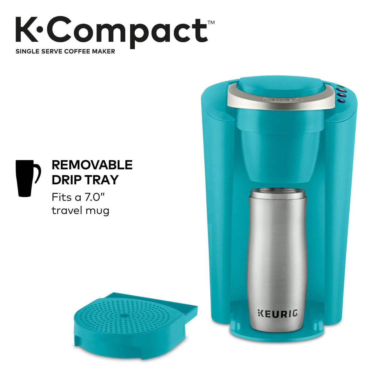 Black Single-Serve K-Cup Pod Coffee Maker T293
