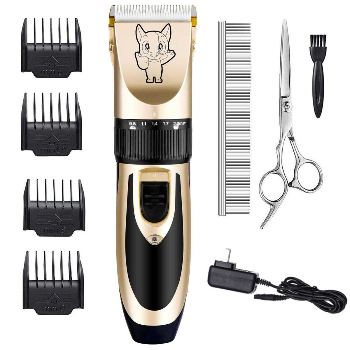 Dog Grooming Clippers Low Noise Rechargeable Cordless V900
