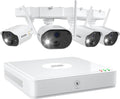 4 Pack 1080P HD-TVI Weatherproof Bullet Security Cameras D484