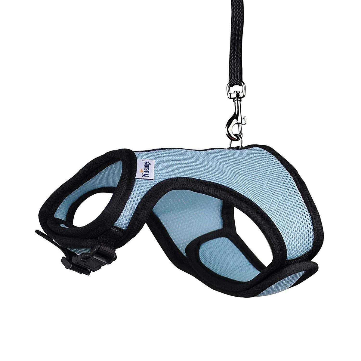 Adjustable Soft Harness with Elastic Leash for Rabbits K45824