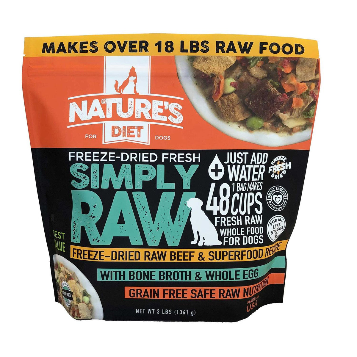 Freeze-Dried Raw Whole Food Meal U9994