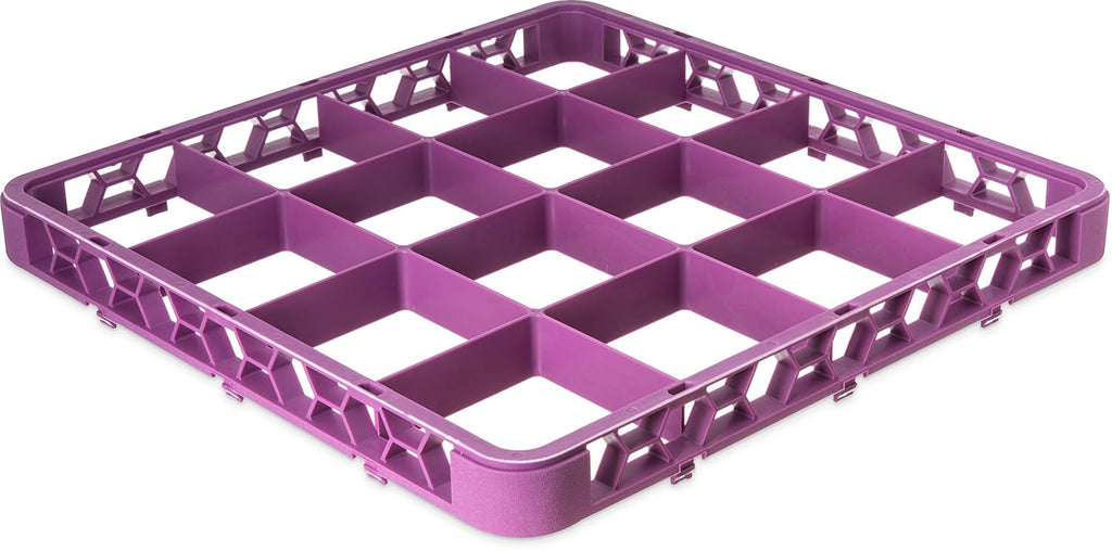 16 Compartment Divided Glass Rack Extender U385