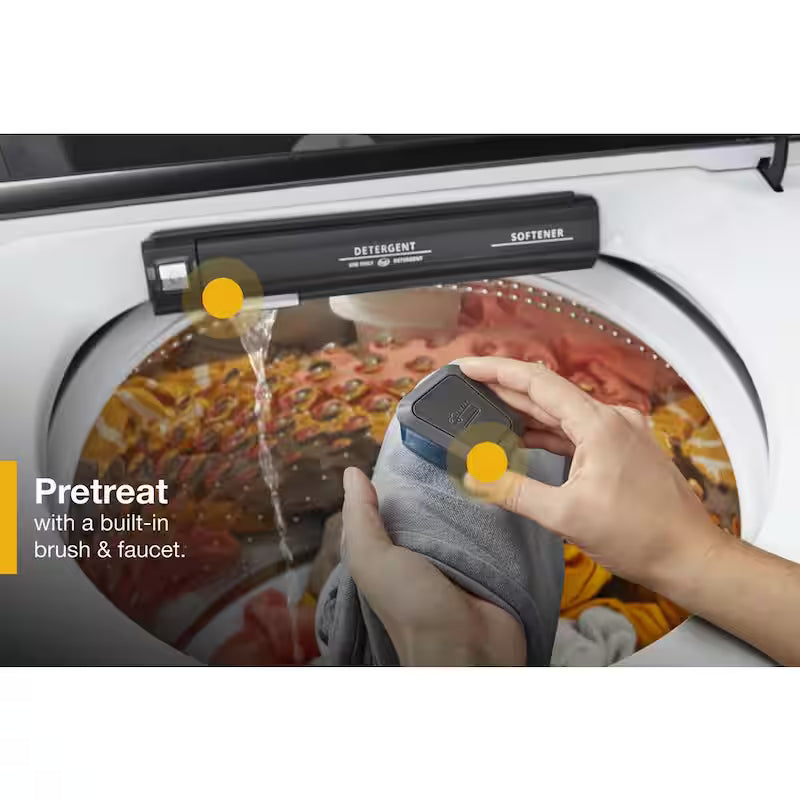 4.8 cu. ft. Top Load Washer with Impeller in White P651625