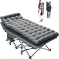 Folding Camping Cot with Mattress and Carry Bag K51563