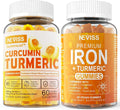 Sugar Free Iron Turmeric Gummies with Pre, Pro & Postbiotic Blend T320