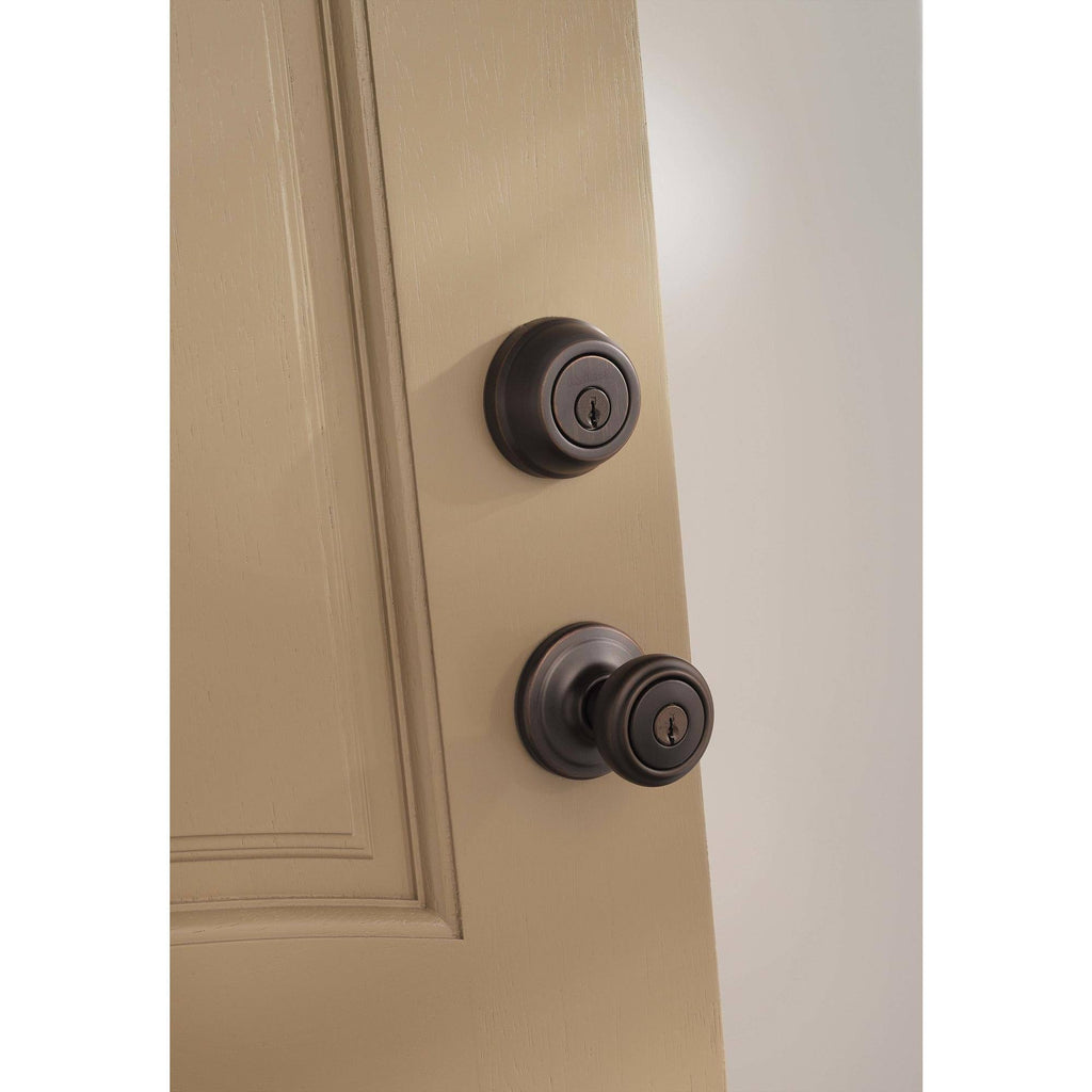 Brass Gold Keyed Entry Door Knobset A538129