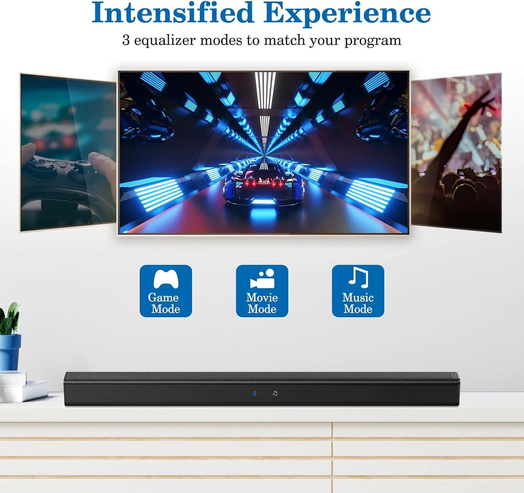 Wired & Wireless Bluetooth 5.0 Soundbar U43992