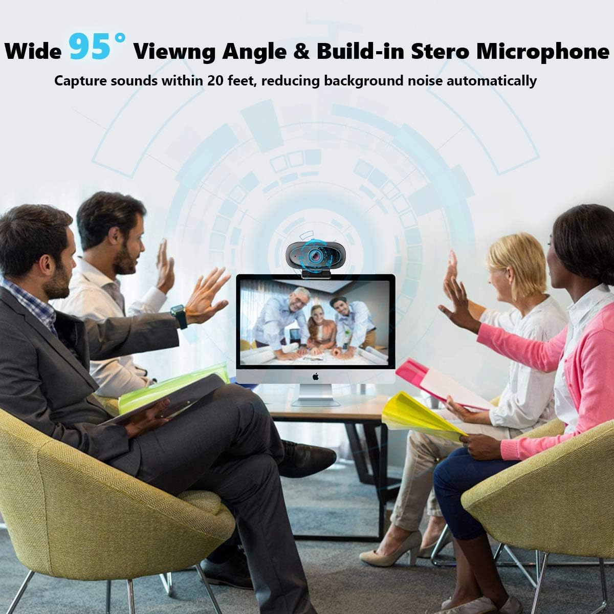 Full HD 1080p Webcam with Microphones L328252