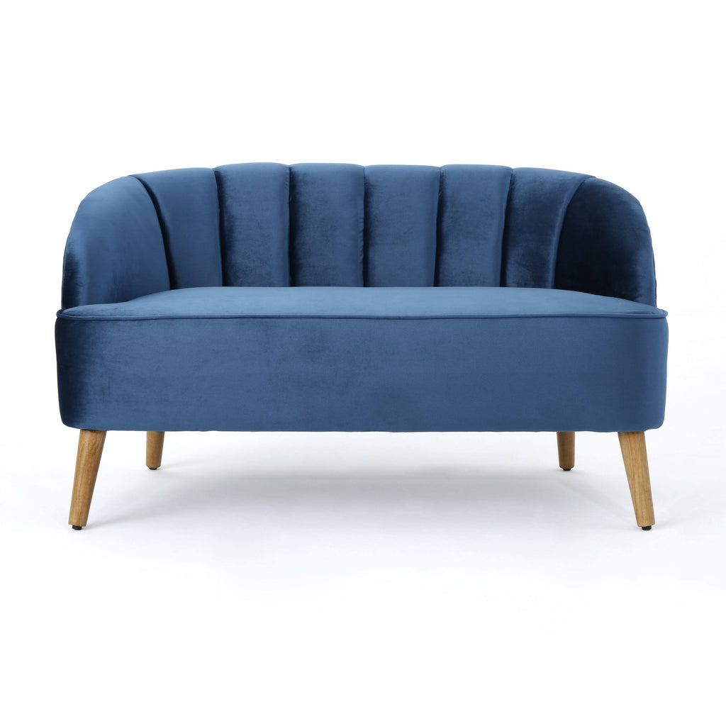 Modern Velvet Settee F743