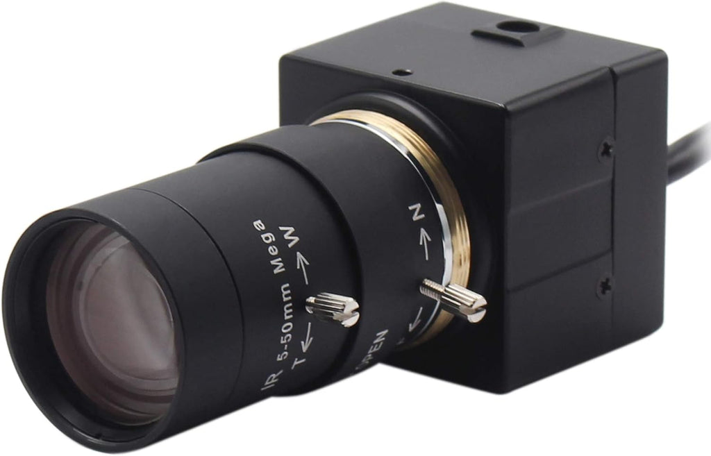 USB 5-50mm Varifocal Lens 1080P CMOS Webcam Q715382
