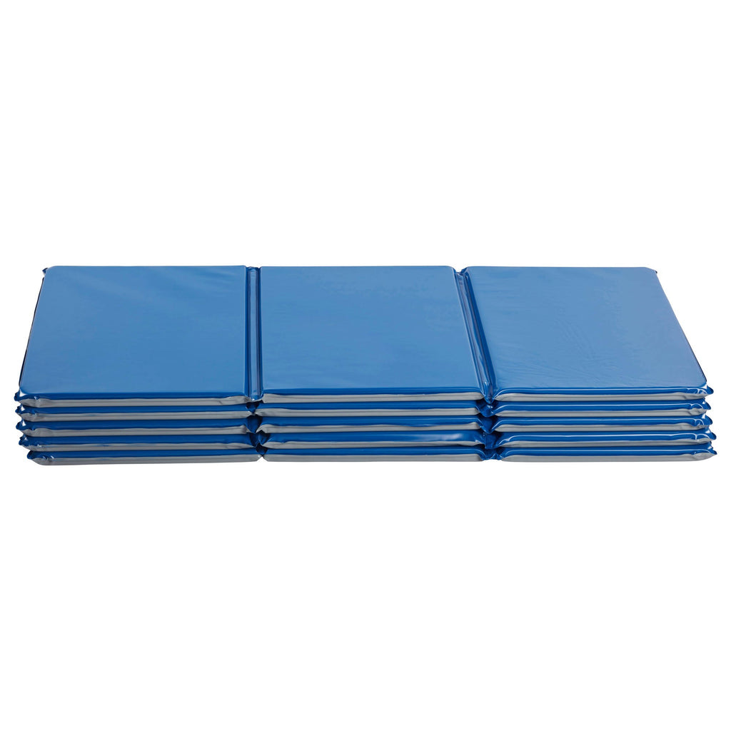 Blue and Grey 5 Pack Rest Mat T578