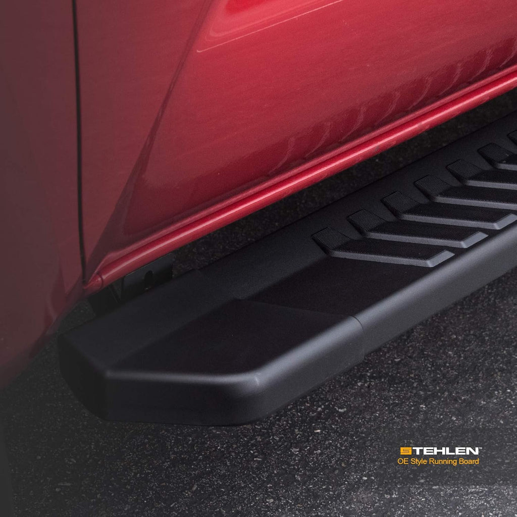 Aluminum Running Boards Matte Black U986